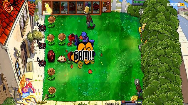 ОБНОВЛЕНИЕ 6.1.0 🔥 НОВЫЕ БЕЗУМНЫЕ ЗОМБИ! ЭКСТРИМ ХАРД ◉ Plants vs Zombies 1 Extreme Hard Mode #7 смотреть онлайн