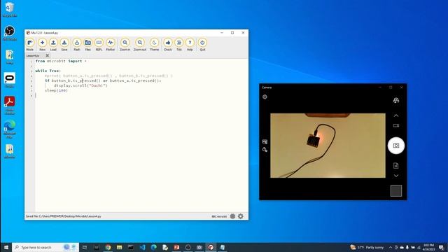 Python Microbit Lesson 4 смотреть онлайн