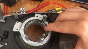 Как разобрать датчик положения руля BMW E60 дорест.