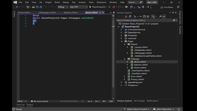 How to setup multiple website bootstrap template in Razor Pages - Video 6 смотреть онлайн