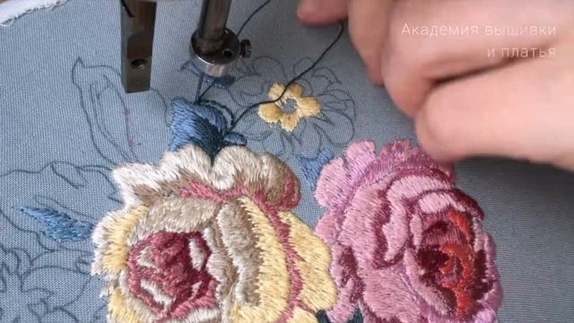 Вышиваем на швейной машинке - художественная гладь! смотреть онлайн