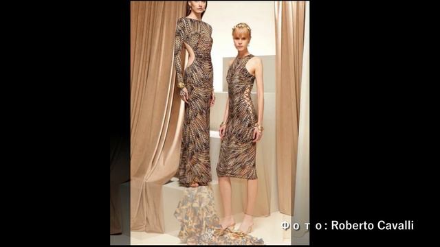 Roberto Cavalli 2023 Хищная и роскошная круизная коллекция