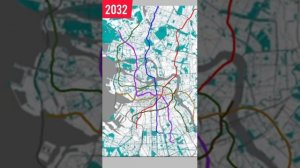 развитие событий метро Санкт-Петербурга от 1955 года до 2100 года