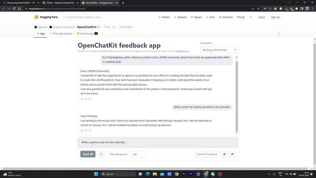 Like ChatGPT Plus but NO SUBSCRIPTION!! | Unlimited Free | OpenChatKit | Open Source!! смотреть онлайн