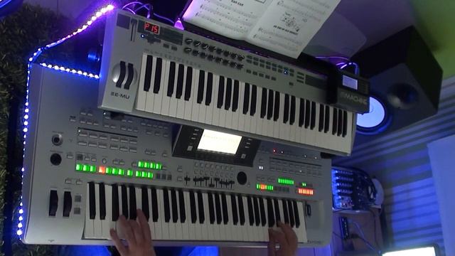 The Killers - Human played on yamaha tyros 3 смотреть онлайн