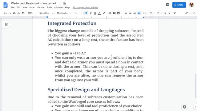 Playtested to Wartested: A Guide to the New Warforge Changes 5e смотреть онлайн