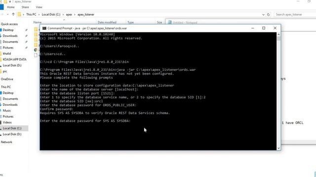 Easy Way To Install ORDS In Oracle Apex Part1 смотреть онлайн