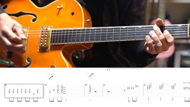 【ロカビリー】How to play "Flying Saucer Rock 'N' Roll" - Brian Setzer Guitar Cover -【rockabilly】 смотреть онлайн