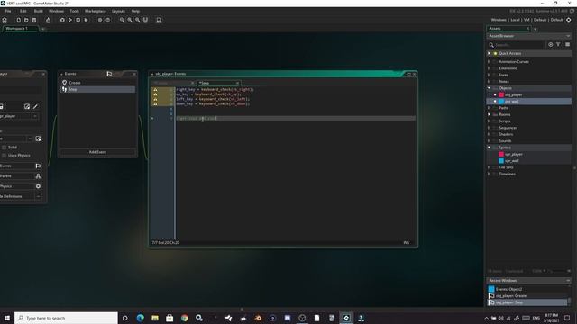 How to Make an RPG in GameMaker Studio 2! (Alternate Part 1: Player Movement and Collision) смотреть онлайн
