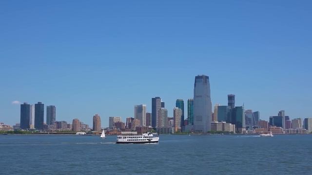 FLYING OVER NEW YORK 4K UHD - Relaxing Music With Beautiful Natural Landscape - 4K UHD TV смотреть онлайн