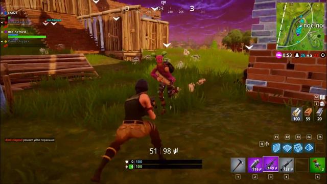 МОЙ ПЕРВЫЙ ТОП 1 В ФОРТНАЙТ! [Fortnite Battle Royale] | CRAi-21 смотреть онлайн