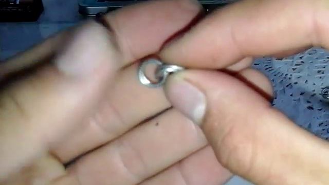 Как плести цепь от обычного проволки.!! смотреть онлайн
