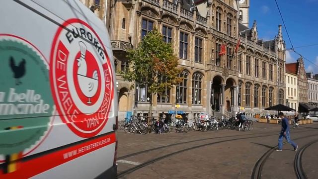 GHENT - What to see ?️, stunning medieval ? city in BELGIUM, top sites! смотреть онлайн