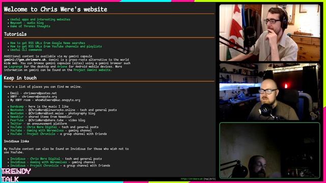 Self hosting: Gitea, Owncast, FreshRSS, Pleroma and more - Trendy Talk смотреть онлайн