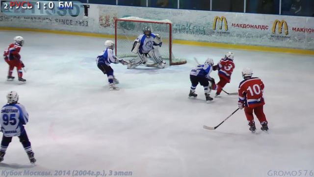 КЛИП Русь 2 : 1 БМ 2 круг. 3 этап кубка Москвы 2014 (1-2 п.) смотреть онлайн