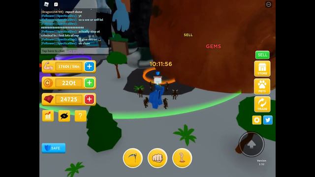 Giving a Minotaur for 14.4k Reputation (Roblox Workout Island 🏝 ) смотреть онлайн