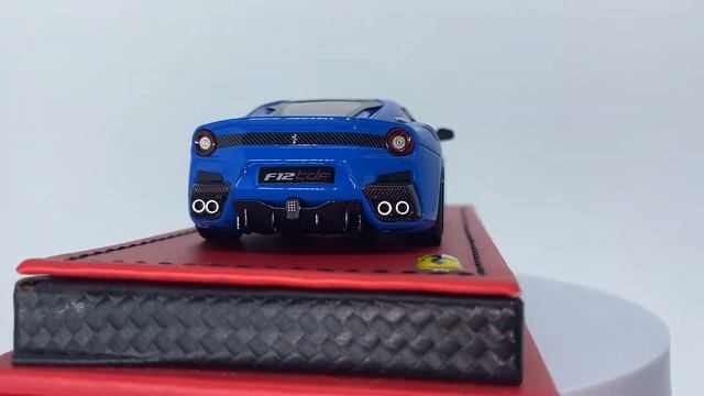 Ferrari F12 TDF 1:43 MR Collection Azzurro Dino смотреть онлайн