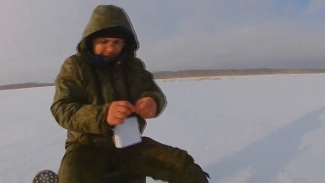Ловля окуня. Озеро Салтаим (Омская область) смотреть онлайн