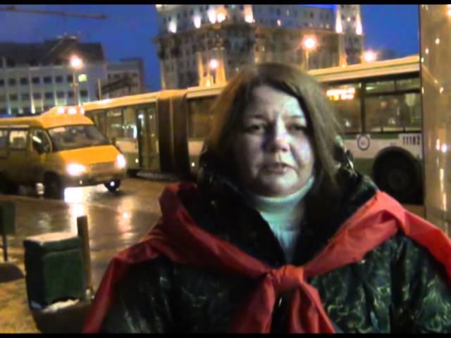 Пикет к альтермитингу. м. Савёловская 05.02.2012