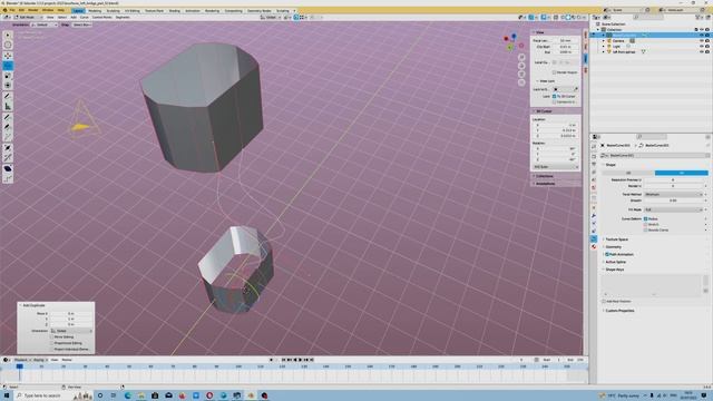 Blender 3.6.0 - Bsurfaces 1.8.1 - part.05 - loft - tutorial EN (updated) 2023 смотреть онлайн