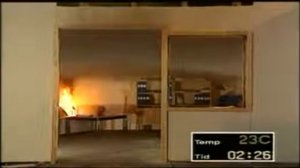 Процесс развития пожара