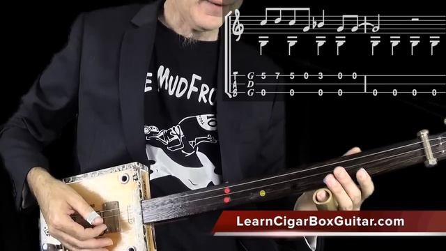 How to play Willie Johnson's Nobody's Fault But Mine on a cigar box guitar смотреть онлайн