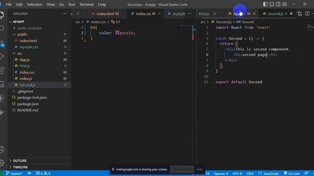 ReactDay2 Introduction, Components, CSS, Routes react router dom - class video смотреть онлайн