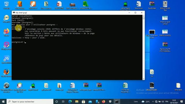 Changer le mot de passe de l'utilisateur postgres смотреть онлайн