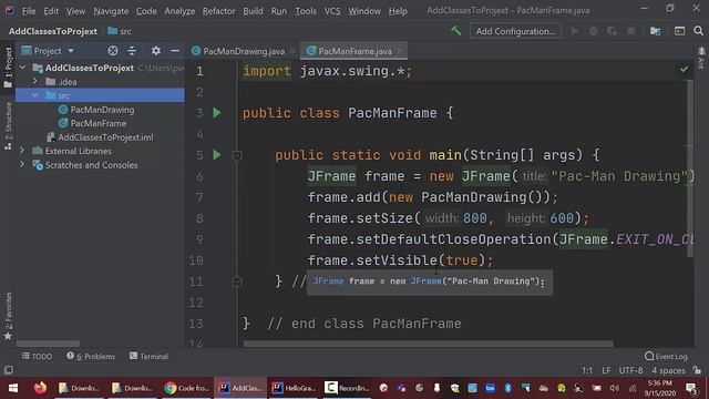 HOWTO: Add Source Code Files to an IntelliJ Project смотреть онлайн