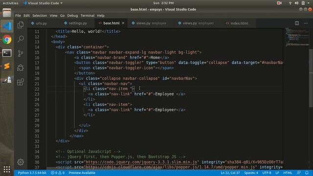 Complete Django Tutorials in Nepali || Part -2 | templates and views смотреть онлайн