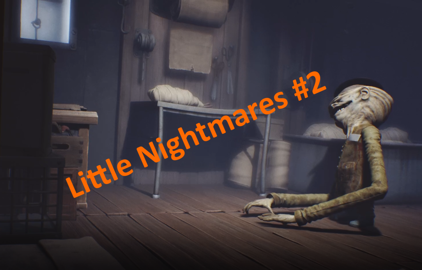 Little Nightmares. Прохождение. Часть 2. Минимум комментариев.