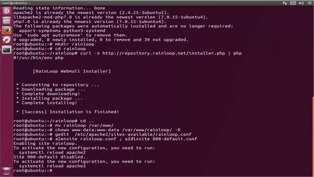 How to Install RainLoop Webmail on ubuntu 17 zesty zapus смотреть онлайн