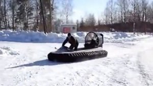 судно на воздушной подушке.Самодельное.