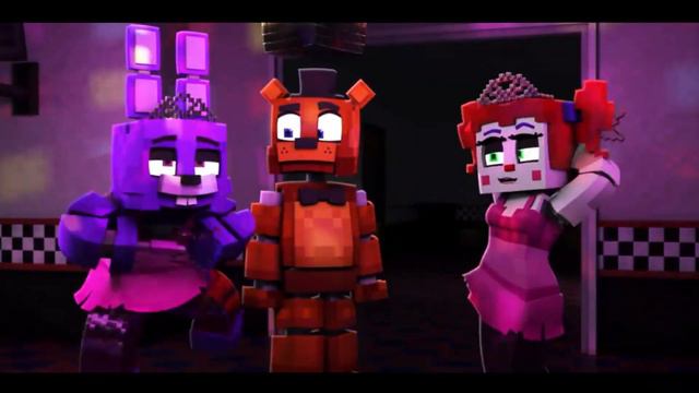 Bonnie and Circus Baby dancing to SugarCrash! (Bemax Remix) FULL [no copyright music] смотреть онлайн