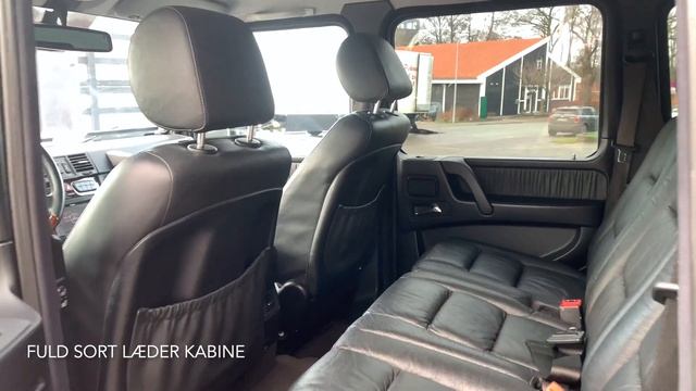 Mercedes-Benz G500 V8 model 2002 смотреть онлайн