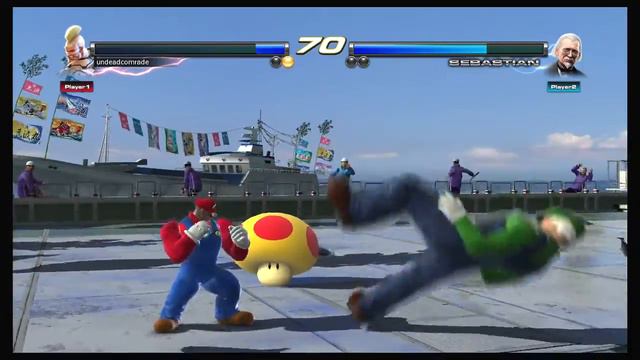 Tekken Tag Tournament 2: Mario VS. Luigi - (Round 3!) смотреть онлайн