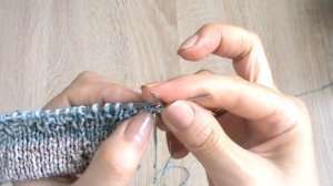 5ч.Кофта  из хлопка Wax Мастер класс часть 5 вяжем капюшон  #регланпогон #капюшонспицами.mp4