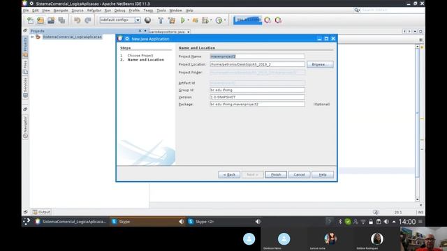 Registro de Aula no Skype - Aulão de JPA 1 смотреть онлайн