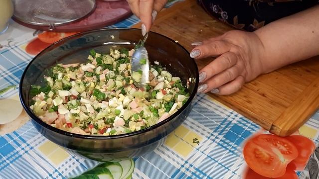 Лучшая ОКРОШКА! Все дело в заправке. ТАКУЮ ОКРОШКУ ВЫ ТОЧНО НЕ ЕЛИ! смотреть онлайн