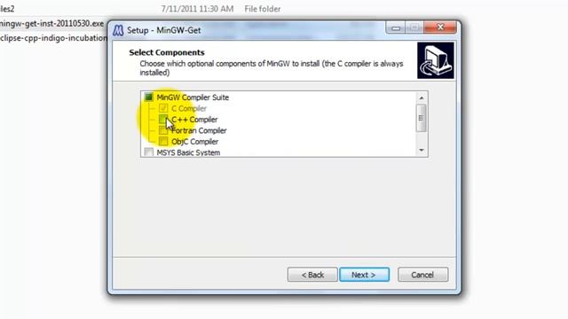 Installing Eclipse CDT and MinGW смотреть онлайн