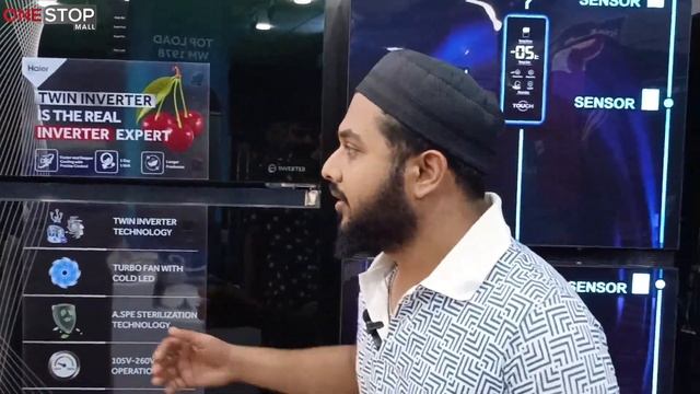 Haier Inverter Fridge 2023 Model Digital Refrigerator Inverter Series New Technology @OneStopMall.