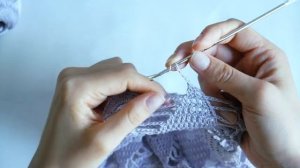 Салфетка крючком ПОШАГОВО. Вязание крючком для начинающих