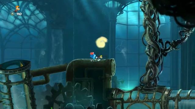 37 - Rayman Legends - 20 000 Люмов под водой - Творение безумца смотреть онлайн