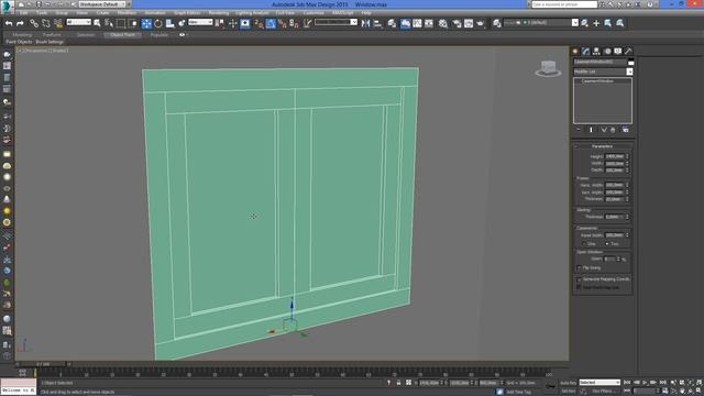 Быстрое моделирование интерьера. Часть 3. Создание окон с помощью Windows (3d Max для новичков) смотреть онлайн