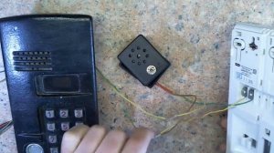 Автооткрывашка домофона с переключателем и динамиком