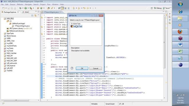 Selenium Day 03_A16 - Selenium Web Driver Eclipse JUnit Annotations смотреть онлайн