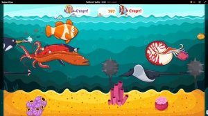 Игра "Рыбка ест рыбку"Вырастил огромную рыбу