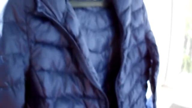 Ультралегкий женский пуховик из Китая смотреть онлайн