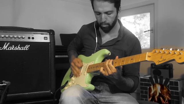 Pink Floyd Another Brick in the WALL Guitar Solo Cover смотреть онлайн