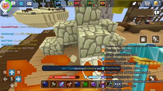 INFINITY GCUBES POWER In BedWars!! [BlockmanGo Live Stream]